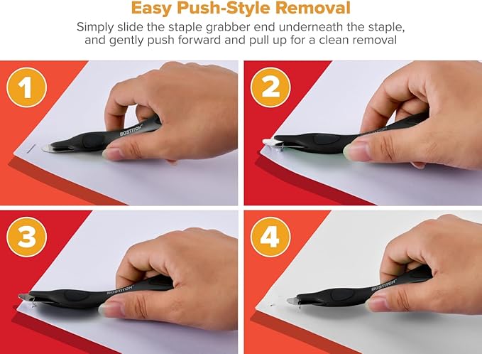 Bostitch Office Professional Push Style Easy Staple Remover - Image 5