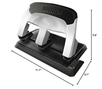 Bostitch Office EZ Squeeze Heavy Duty 3-Hole Punch - Image 8