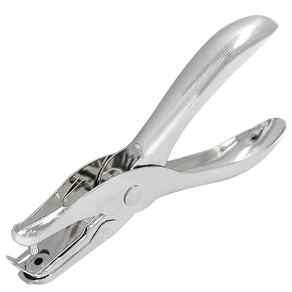 2Pcs Small Mini Metal Hole Punchers, 1/8” & 1/4” Tiny Circle Shaped Hole - Image 3