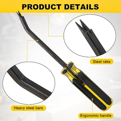 3PCS Heavy Duty Construction Staple Remover - Image 3