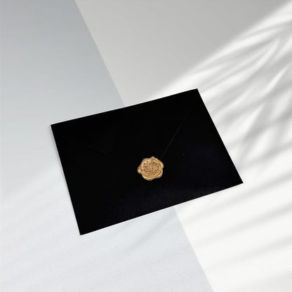 50 PCS Black Colorful A7 Envelopes - Image 4