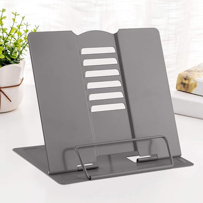 MSDADA Desk Book Stand Metal Reading Rest Book Holder Angle Adjustable Stand by ColoryourlifewithMSDADA
