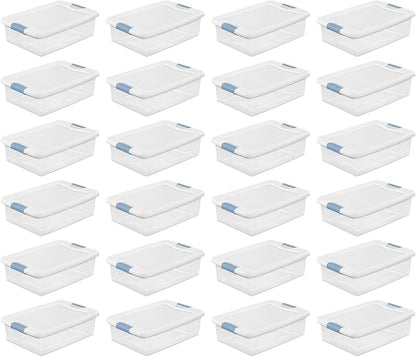 Sterilite 24-Pack Latching Box, 32 Quart - Image 2