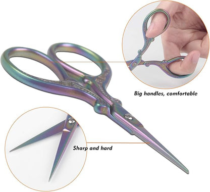Cute 3.6inch Embroidery Scissors Crafting Sewing Threading Needlework Scissors - Image 3