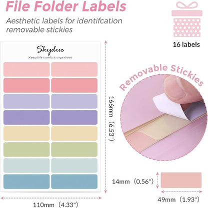 SKYDUE Accordion File Organizer, Expanding File Folder - Image 5
