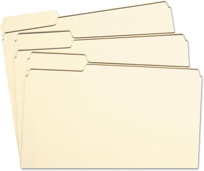 Smead File Folder, 1/3-Cut Tab, Left Position, Letter Size, 100 per Box - Image 4