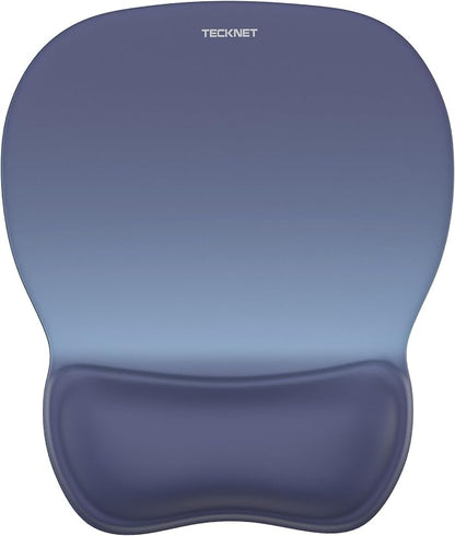 TECKNET Gel Mouse Pad with Wrist Rest, Ergonomic Office Mousepad with Wrist by Tecknet