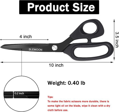 10" Scissors All Purpose, Heavy Duty Scissors - Image 7