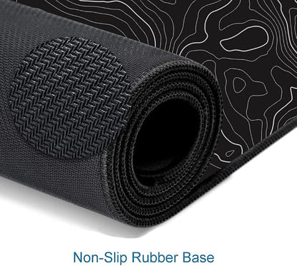 Gaming Mouse Pad, Large Topographic Mouse Pads - Image 5