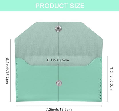 Pu Leather Cash Envelope Wallet - Image 2
