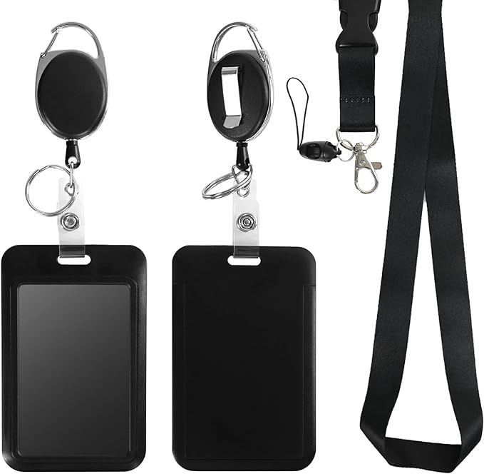 Retractable ID Badge Holder by happyhbt