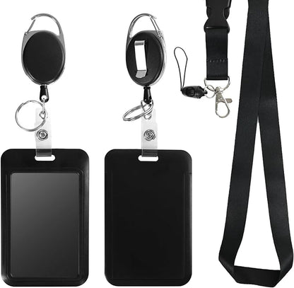 Retractable ID Badge Holder by happyhbt
