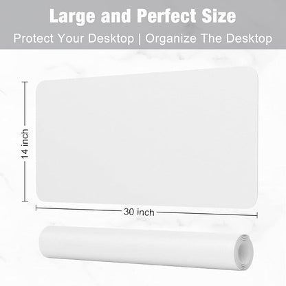 Hsurbtra Desk Pad, XL Extended Mouse Pad, Waterproof Desktop Blotter Protector - Image 3