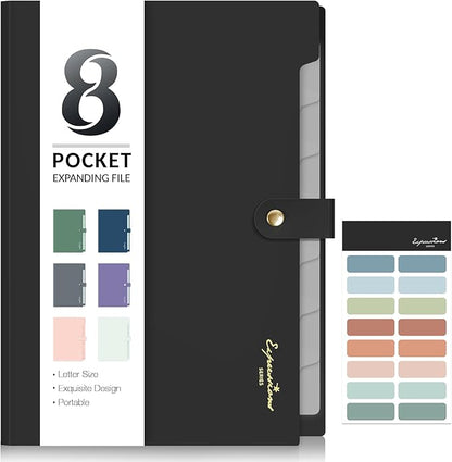 Sooez Elegant Accordion File Organizer by Sooez