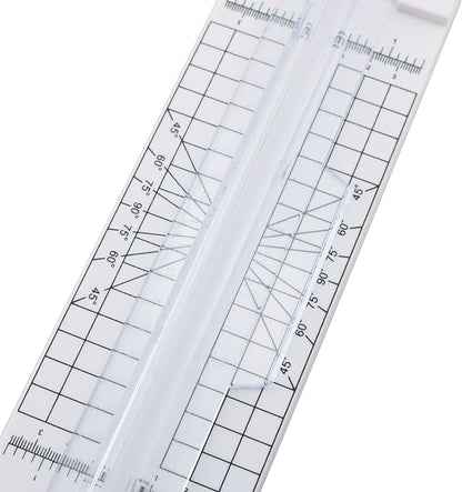 TAODAN Compact Scrapbook Paper Cutter 4 in 1 Craft Cutting Tool Multifunctional - Image 2