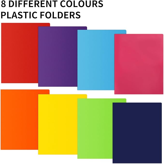 EOOUT 32pcs Plastic Folders - Image 5