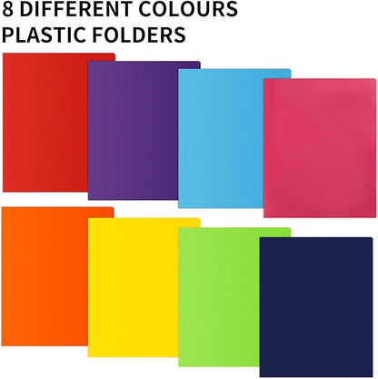 EOOUT 32pcs Plastic Folders - Image 5