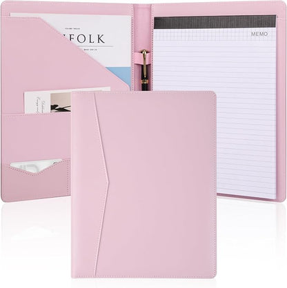 Pacific Mailer Padfolio Portfolio Leather Binder, Interview Legal Document by PacificMailer