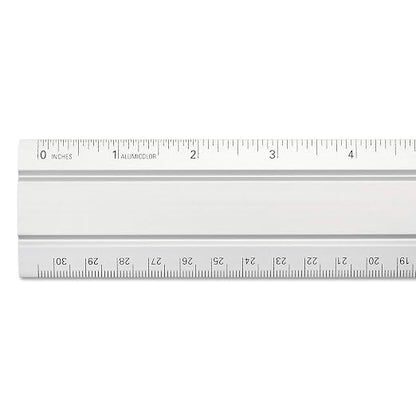 Alumicolor Aluminum Office Ruler - Image 2