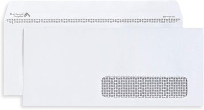 500 Self Seal Number 10 Single Right Window Envelopes by BlueSummitSupplies