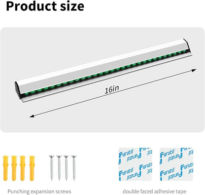 Restaurant Ticket Holder, 16/18/24/28/30" Check Rack Order Receipt Rail Display - Image 6