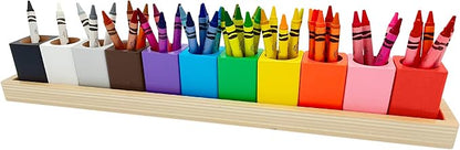 Montessori Crayon Holder for Kids by OKKOSTAR