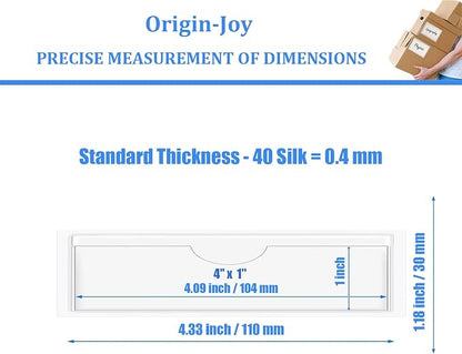 Origin-Joy 60 PCS Self Adhesive Index Card Pockets - Image 2