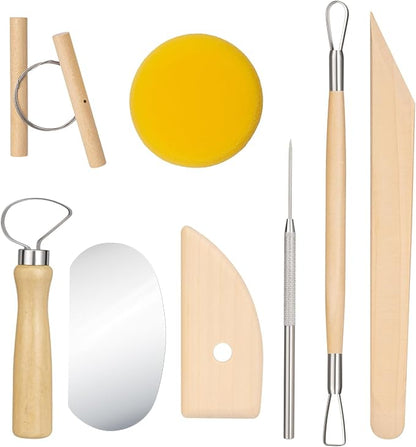 Amrules Clay Tools Kit, Practical Polymer Sculpting Tool Kit, Air Dry Clay Tool by Amrules