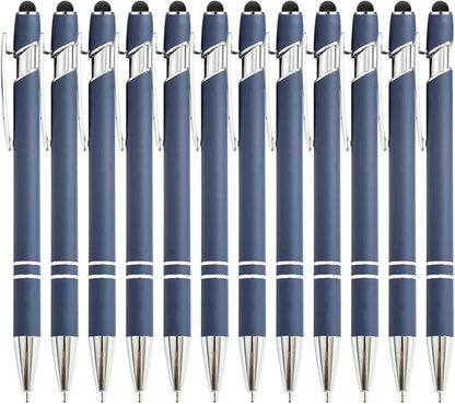 PASISIBICK 12 Pieces Blue Ballpoint Pen - Image 8