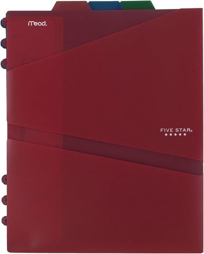 Five Star 2-Pocket Dividers, Colors Will Vary, 3 Pack - Image 2