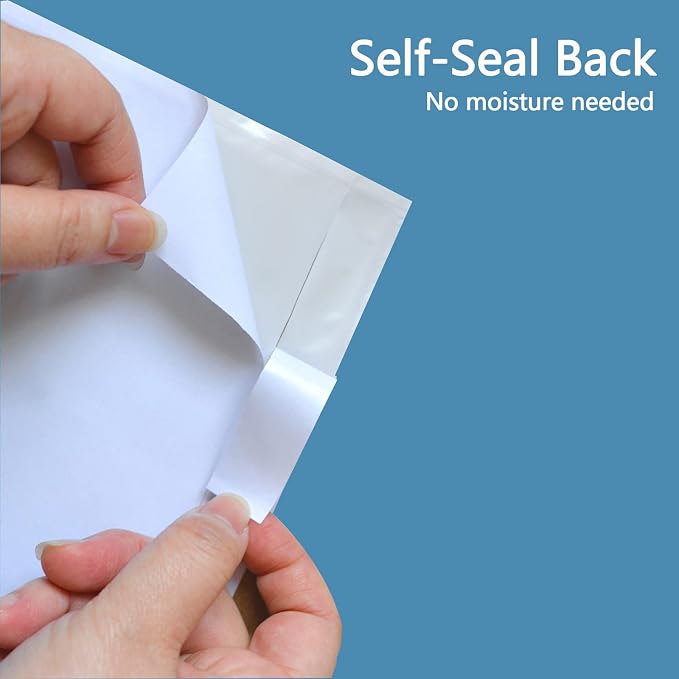 1000 PCS 7.5"x 5.5" Clear Self-Adhesive Packing List Envelopes - Image 3