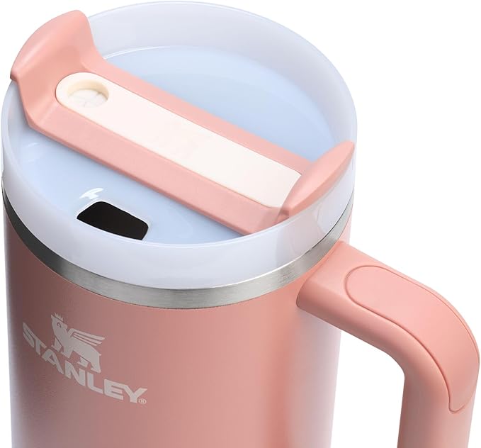 STANLEY Quencher H2.0 Flow State Tumbler, 40 oz, Sienna | Handle and Straw | 3-Position Lid | Cup Holder Compatible for Travel | Insulated Stainless Steel Cup | BPA-Free - Image 2
