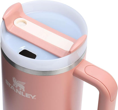 STANLEY Quencher H2.0 Flow State Tumbler, 40 oz, Sienna | Handle and Straw | 3-Position Lid | Cup Holder Compatible for Travel | Insulated Stainless Steel Cup | BPA-Free - Image 2