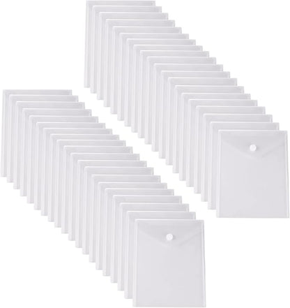 8.5 x 11 Vertical Clear Letter Sized Plastic Envelopes Document File Storage by YESSART