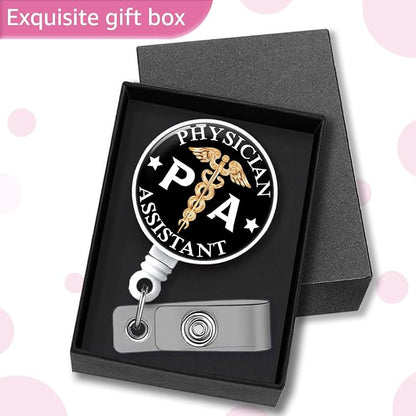 PA Physician Assistant Badge Reel Retractable - Image 4