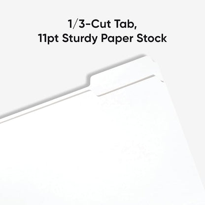 Smead Standard File Folders, 1/3-Cut Tabs, Letter Size - Image 4