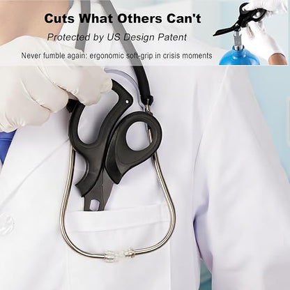 MEUUT 2 Pack Medical Scissors Trauma Shears - Image 5