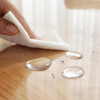 LovePads Clear Table Cover Protector, 44 x 76 Inch 2mm Thick Plastic Table Cover - Image 7