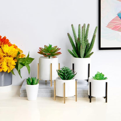 Gold pencil cup Sturdy metal frame - Image 8