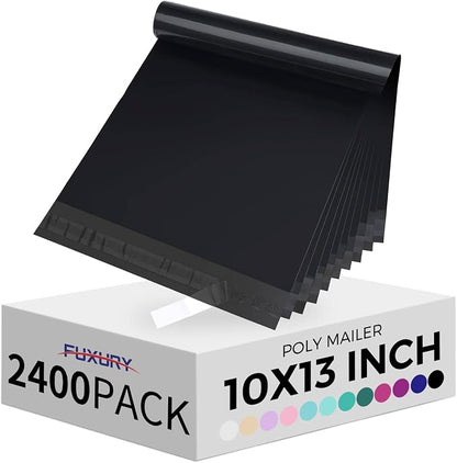 Fuxury 2000 Pcs 10x13" Poly Mailers, Waterproof Mailing Envelopes by Fuxury