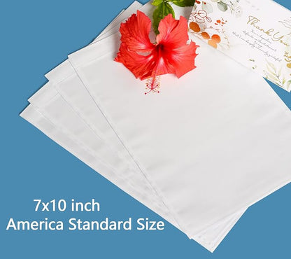 500 PCS 7"x 10" Clear Self-Adhesive Packing List Envelopes - Image 3