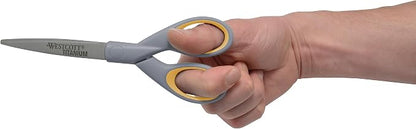 Westcott ‎13824 7” & 5” Pointed Titanium-Bonded Crafting Scissors - Image 8