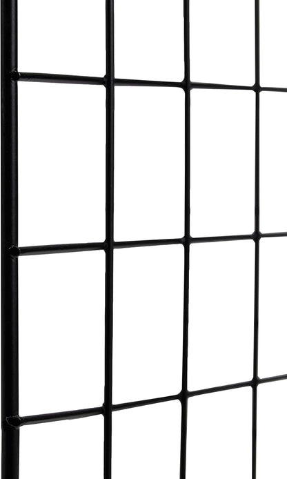 Amazon Basics 6-Cube Wire Grid Stackable Storage Organizer, Metal Shelving Unit - Image 4