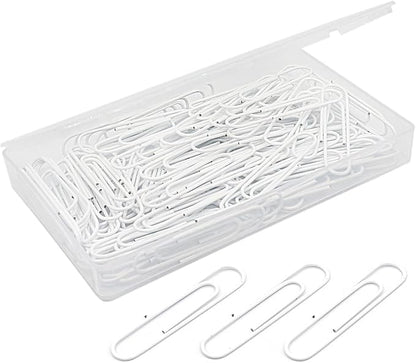 Jumbo Paper Clips, 50mm/2 inches, 100 Clips/Box by YOPINK