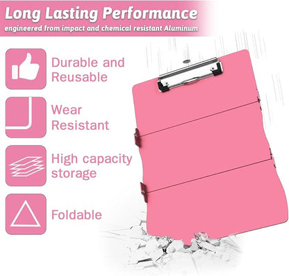 Nursing Clipboard Foldable Clipboard Medical: Edition Cheat Sheets Aluminum 3 - Image 6