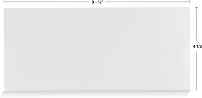 Aimoh 100#10 Security Self-Seal Envelopes, Windowless Design, Premium Security - Image 2