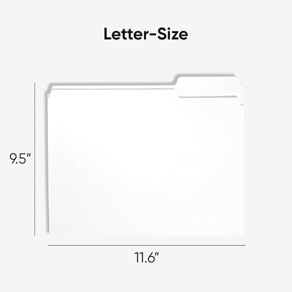 Smead Standard File Folders, 1/3-Cut Tabs, Letter Size - Image 2