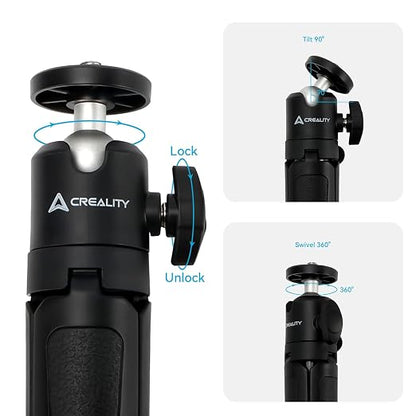 Creality Extension Pole Tripod, Mini Selfie Stick Tripod Stand Handle Grip - Image 3