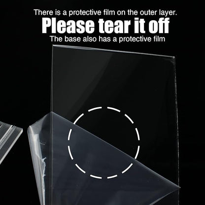 Lechay 8.5 x 11 inches Clear Table Menu Display Stand Desktop Display Stand - Image 4