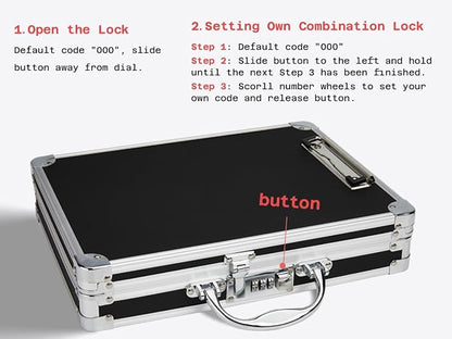Sooez Combination Lock Clipboard - Image 8
